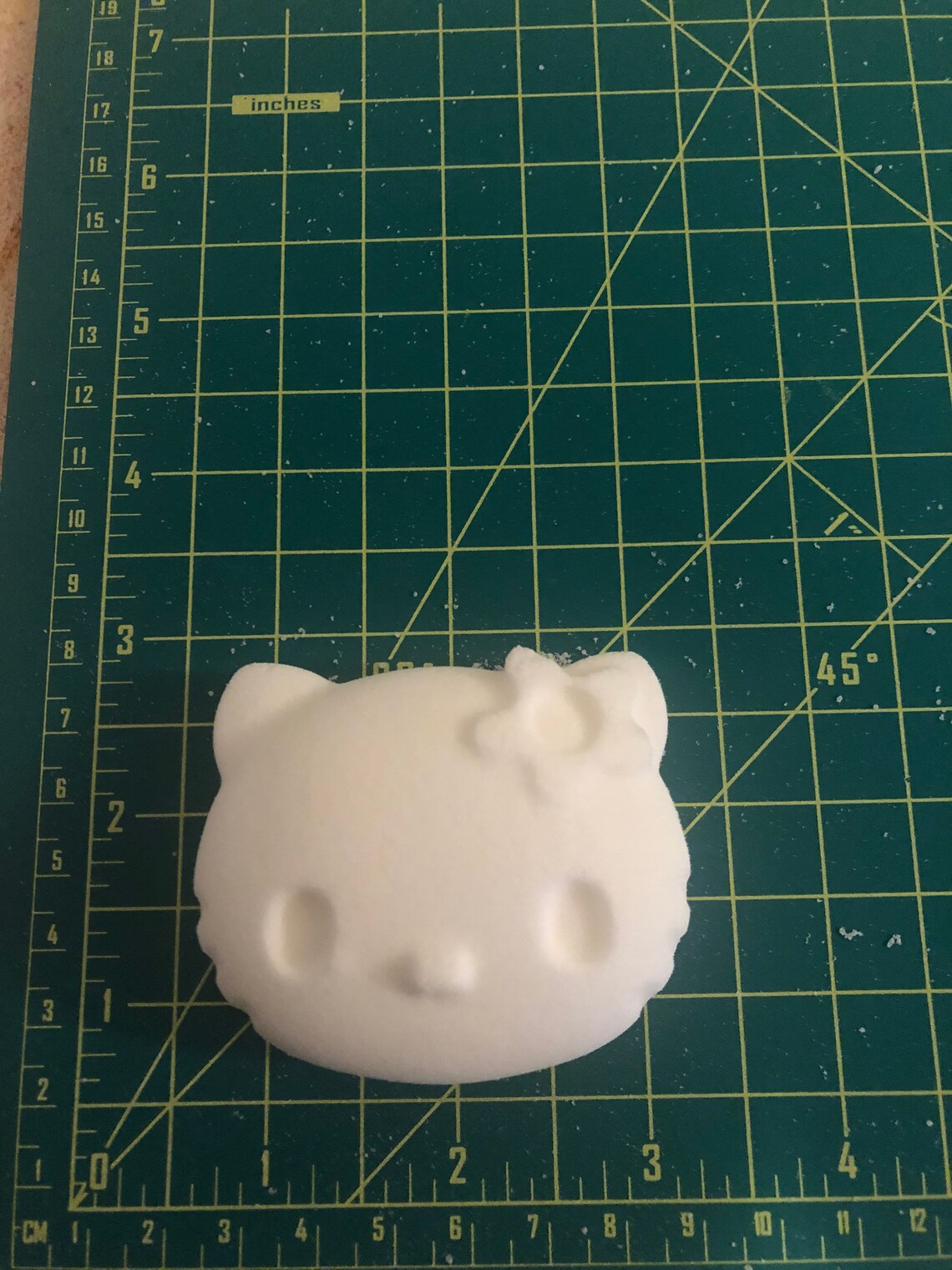 Hello Kitty Bath Bomb Mold / Hello Kitty Mold / Plastic Mold / Etsy