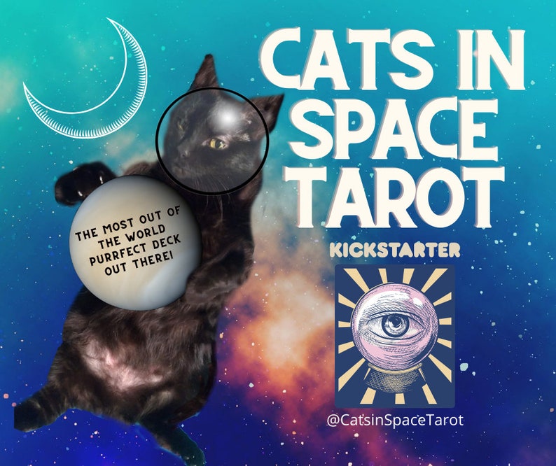 Cats in Space Tarot image 3
