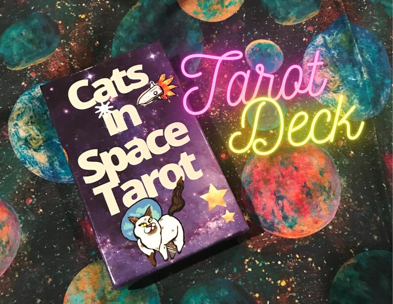 Cats in Space Tarot image 8