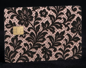 Credit card skin - waterproof vinyl gothic sticker fits perfectly for any credit or debit card