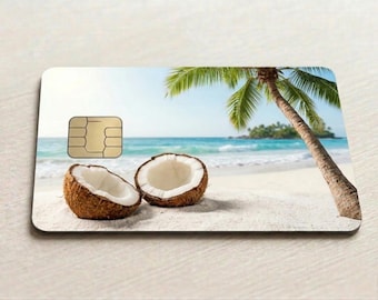 Credit card skin - waterproof sticker fits perfectly for any credit or debit card
