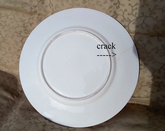 アンティーク ジョージアン プレート 9インチ ディナー デザート 1815