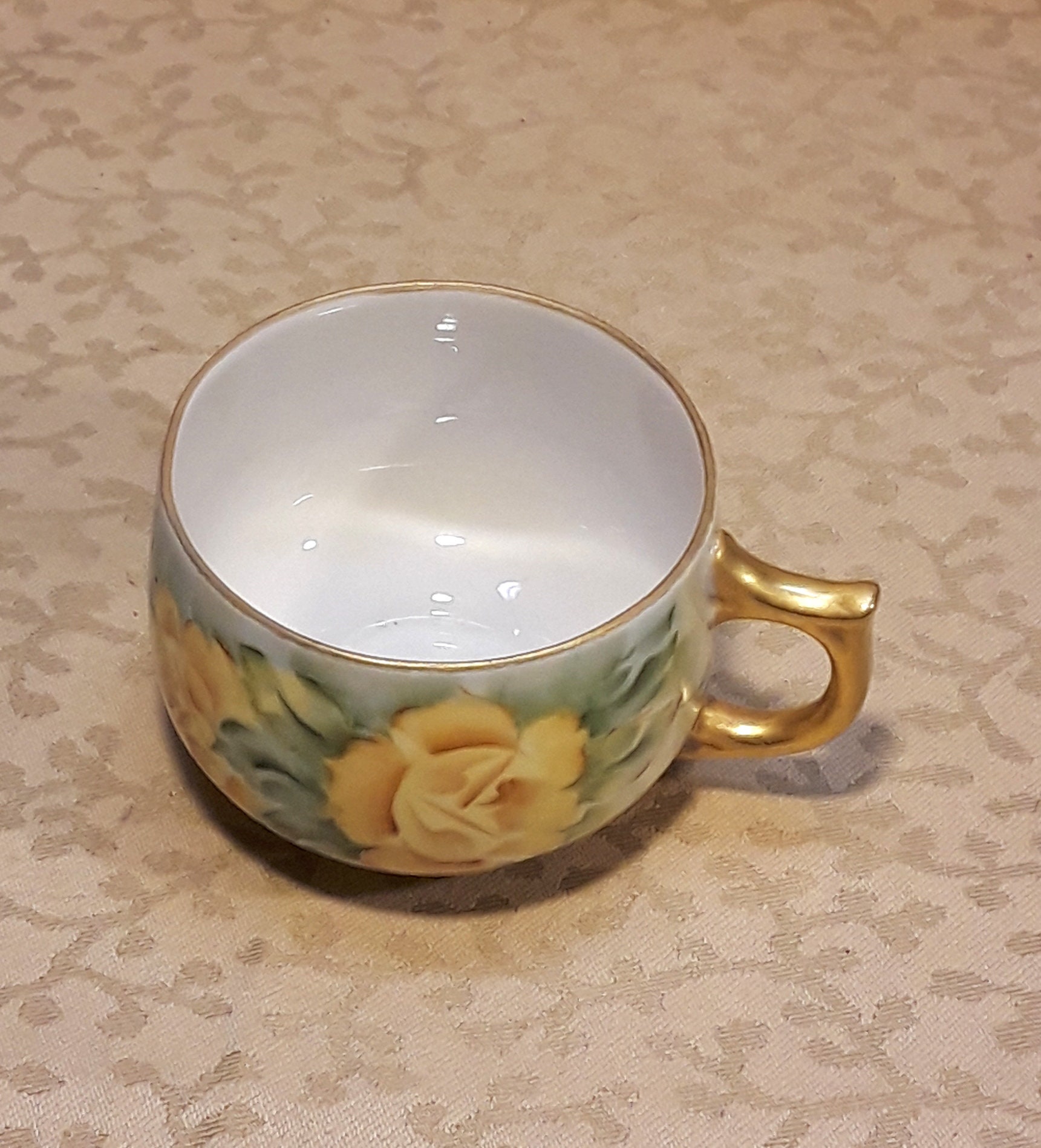 Tazza da colazione gufetti shabby - La Gardenia Decorazioni Artistiche -  Porcellana e Ceramica dipinte a mano