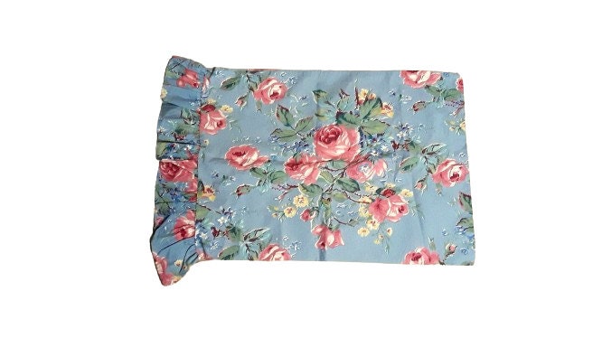 Ralph Laurenストライプ花柄 コンフォーターカバー 150x210cm Vintage Ralph Lauren Garden Rambler Pair Standard Pillow Cases