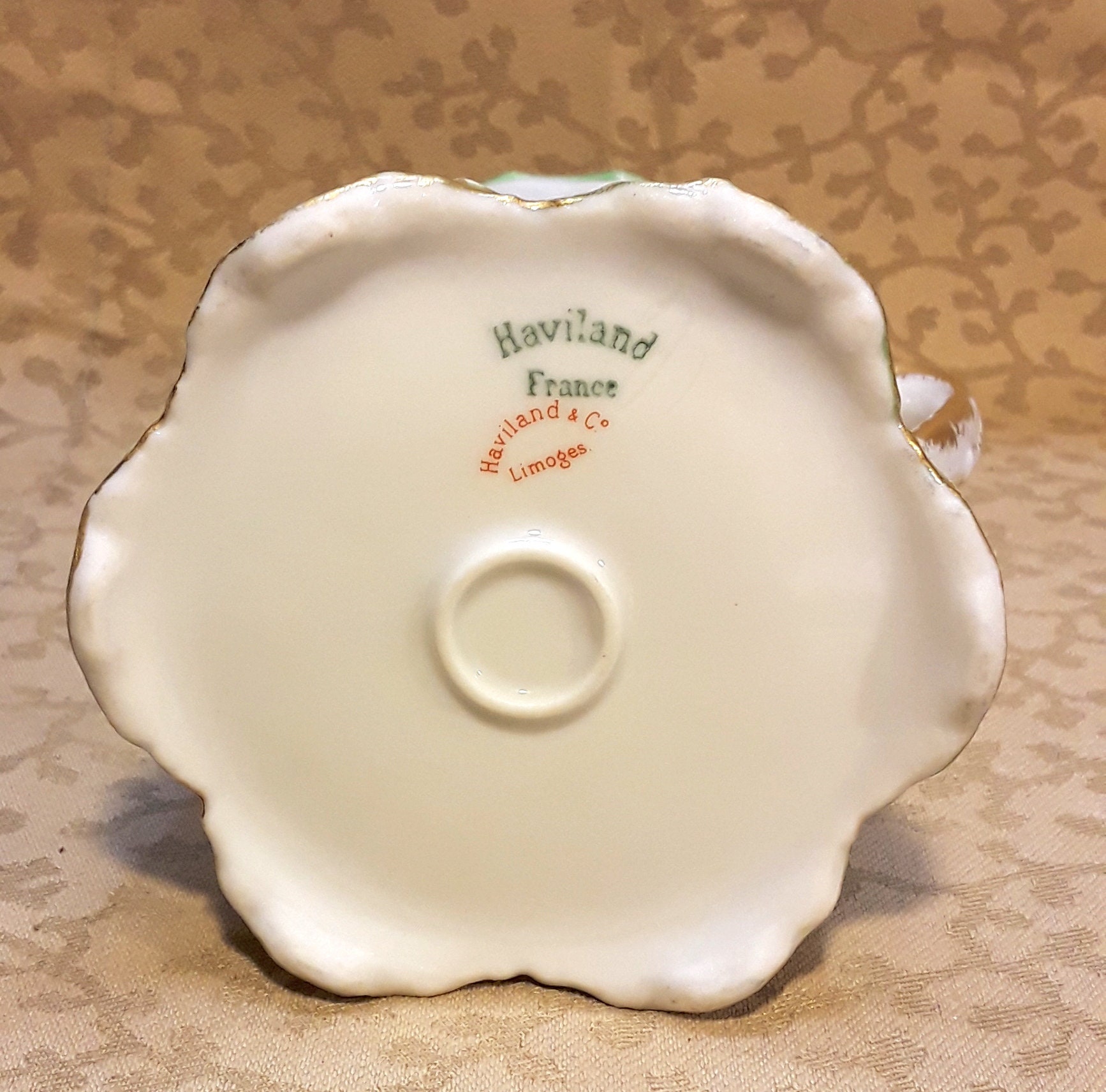 アンティーク ハビランド リモージュ パターン シュライガー 52C