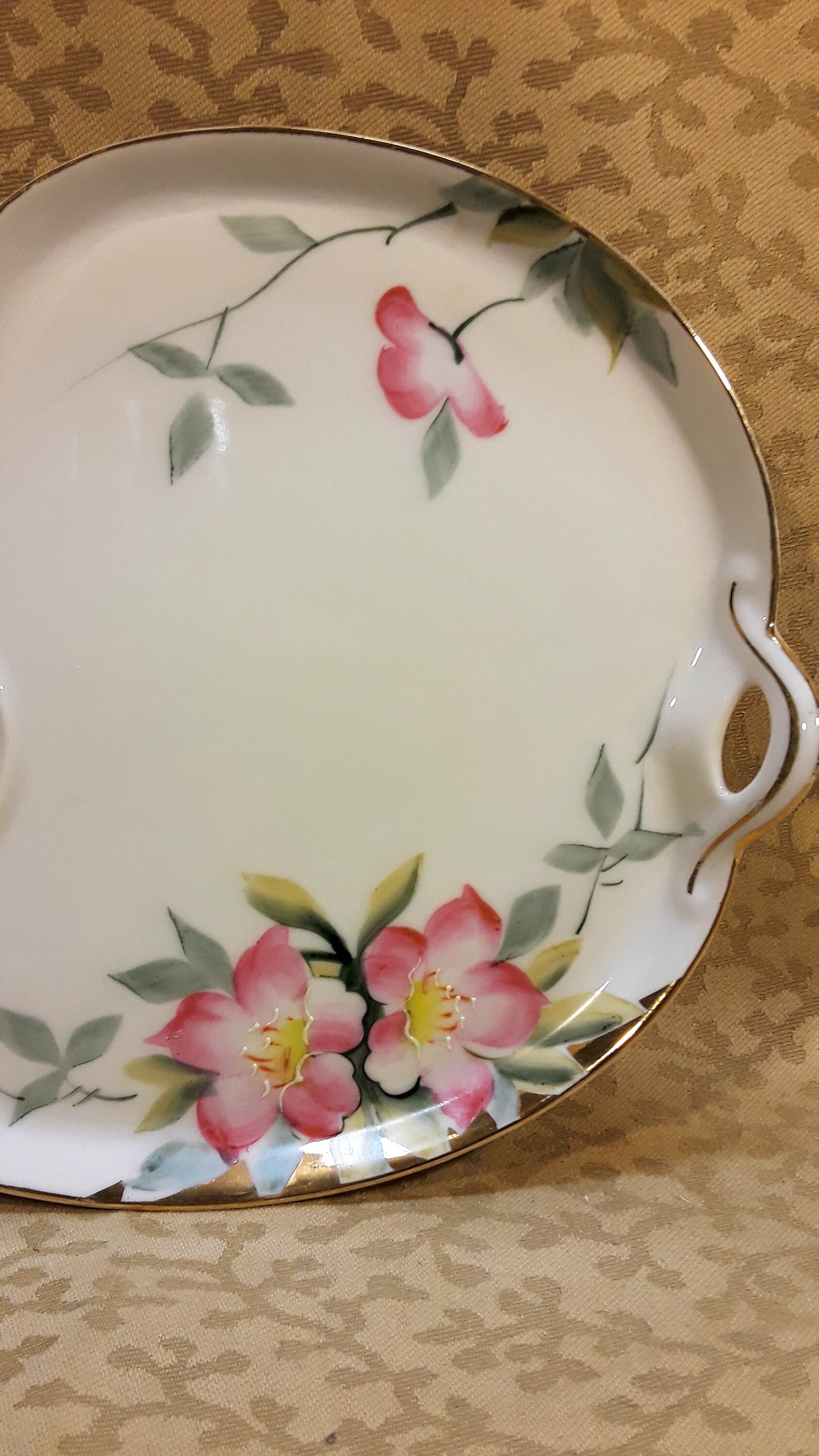 Vintage Noritake Azalea Pattern Snack Plate - Etsy