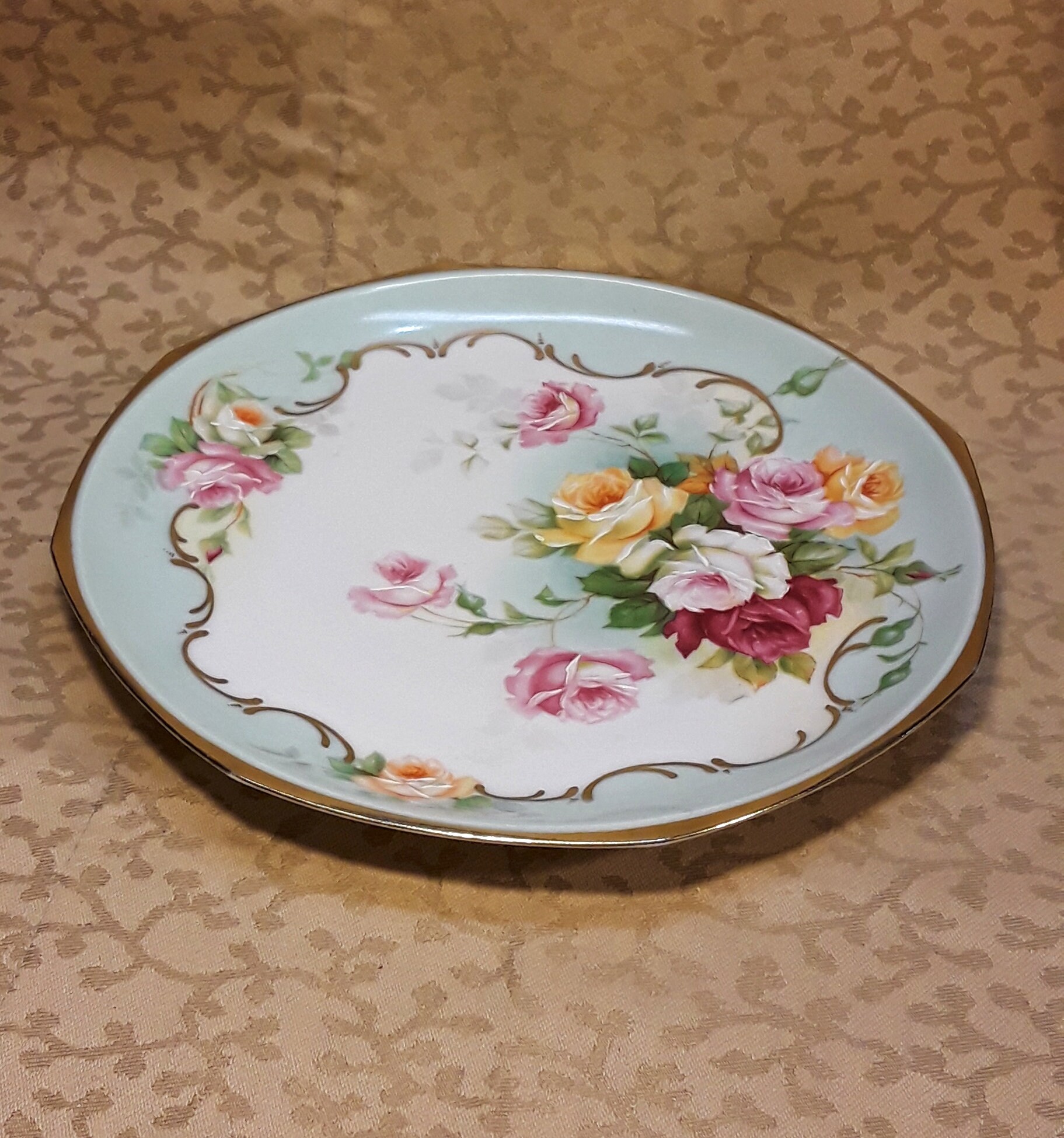 M♦美品　 　 OldCountryRoses 　プレート Antique MZ Austria Plate 8.75