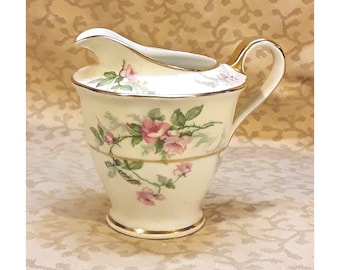 Antique Theodore Haviland Limoges Sylvia Creamer Victorian Pink Roses Shabby Cottage Chic