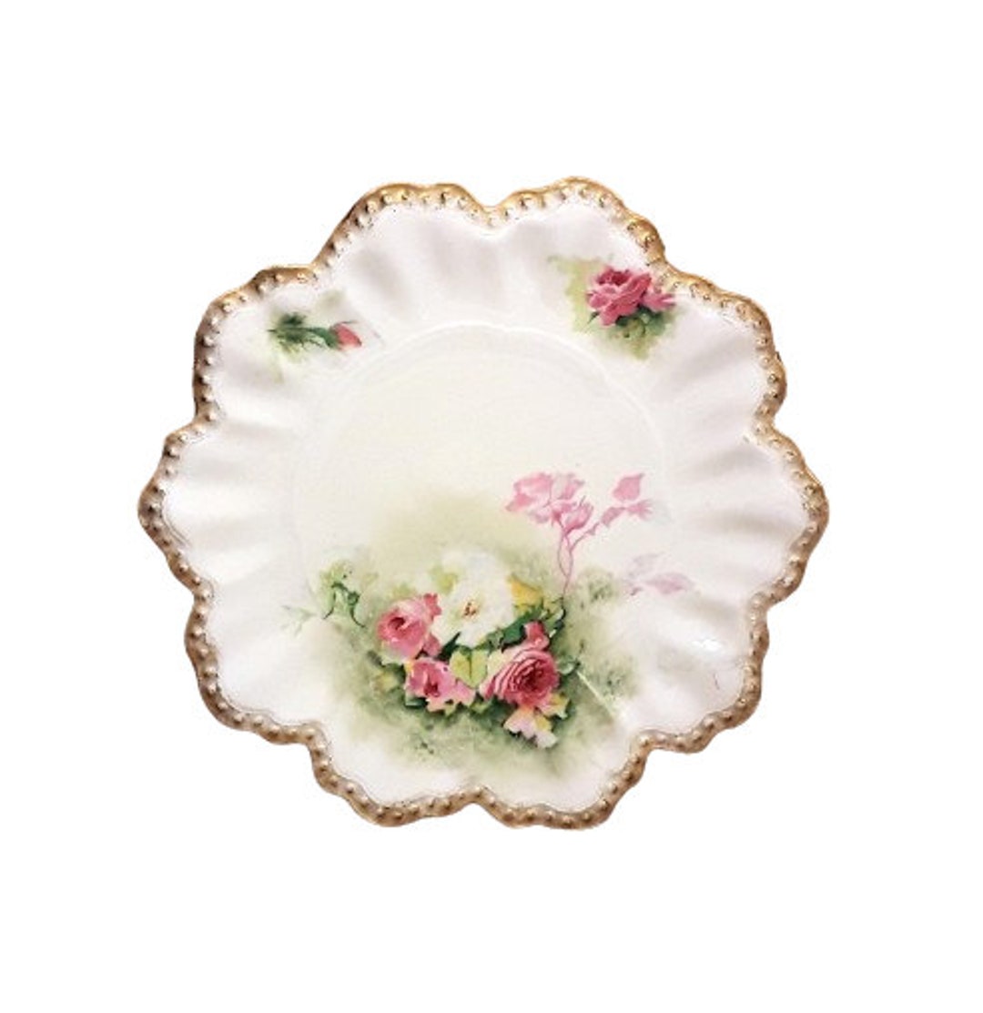 Antique Lanternier AL Limoges Plate 8.5