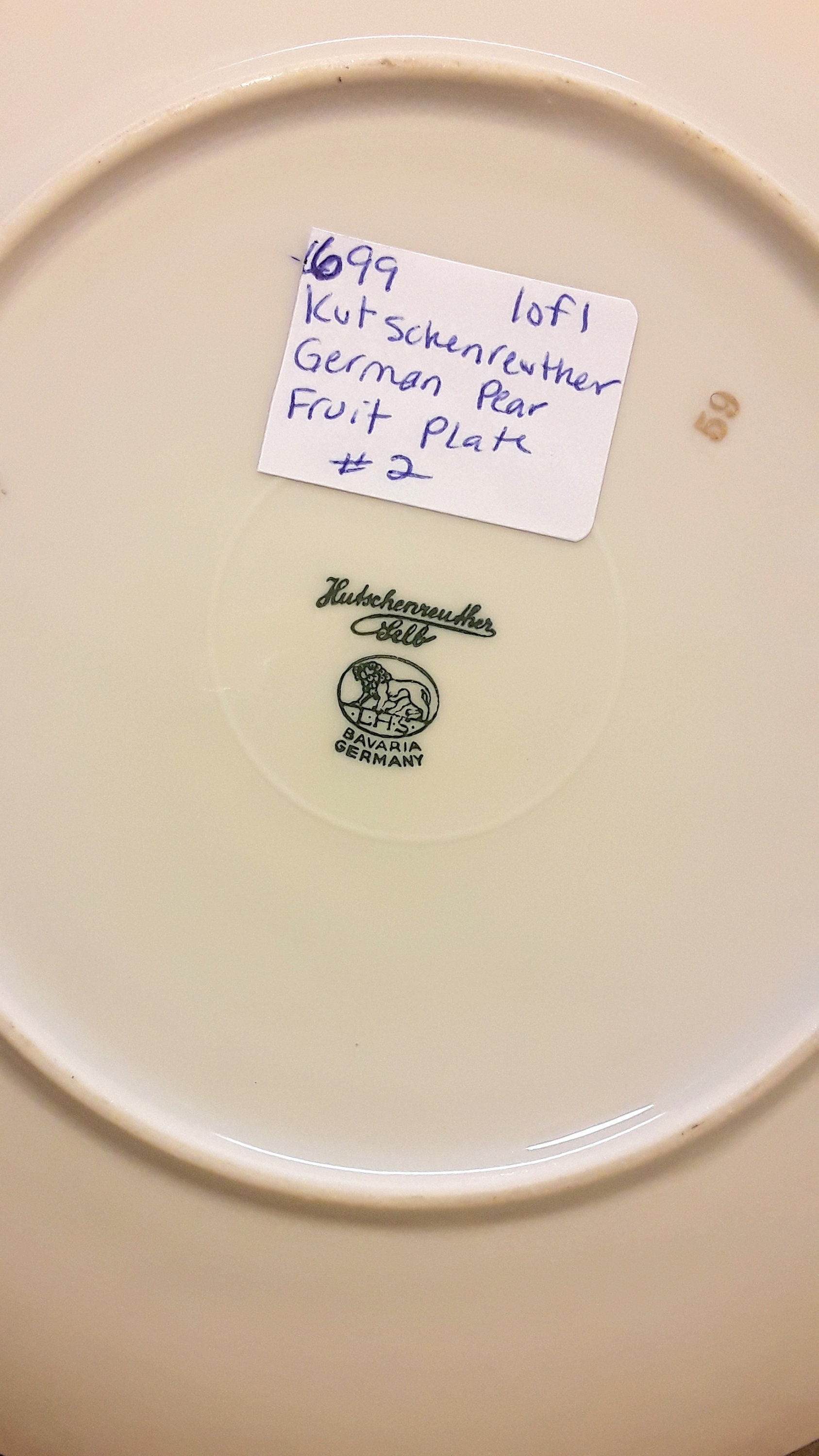 Vintage Hutschenreuther Salad Plate 8