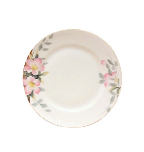 Noritake-Adala（アダラ）サービング皿セット Vintage Noritake Azalea Pattern 6.25