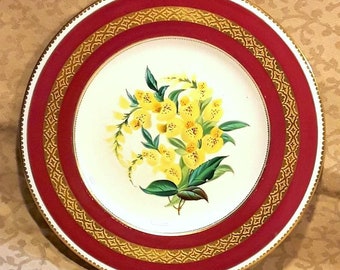 アンティーク ジョージアン プレート 9インチ ディナー デザート 1815