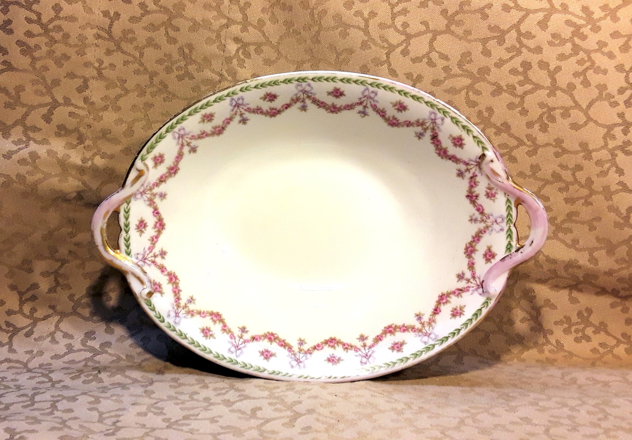 Antique GDA Haviland Limoges Oval Vegetable Bowl Victorian Etsy