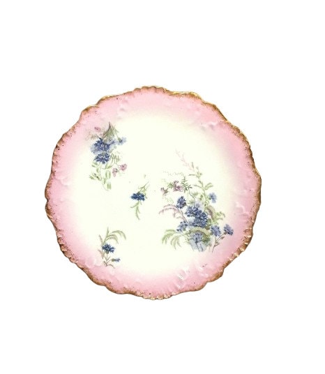 Limoges blue cornflower - Etsy 日本