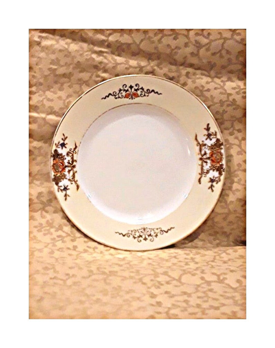 Antique Noritake Larkin Salad Plate Pattern 42200 Hand Painted