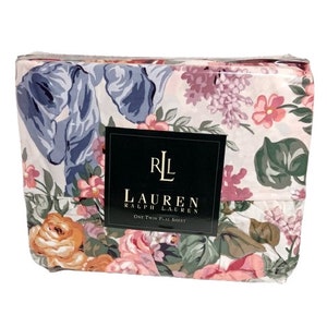 Ralph Lauren 花柄シングルフラットシーツ Ralph Lauren 花柄シングル