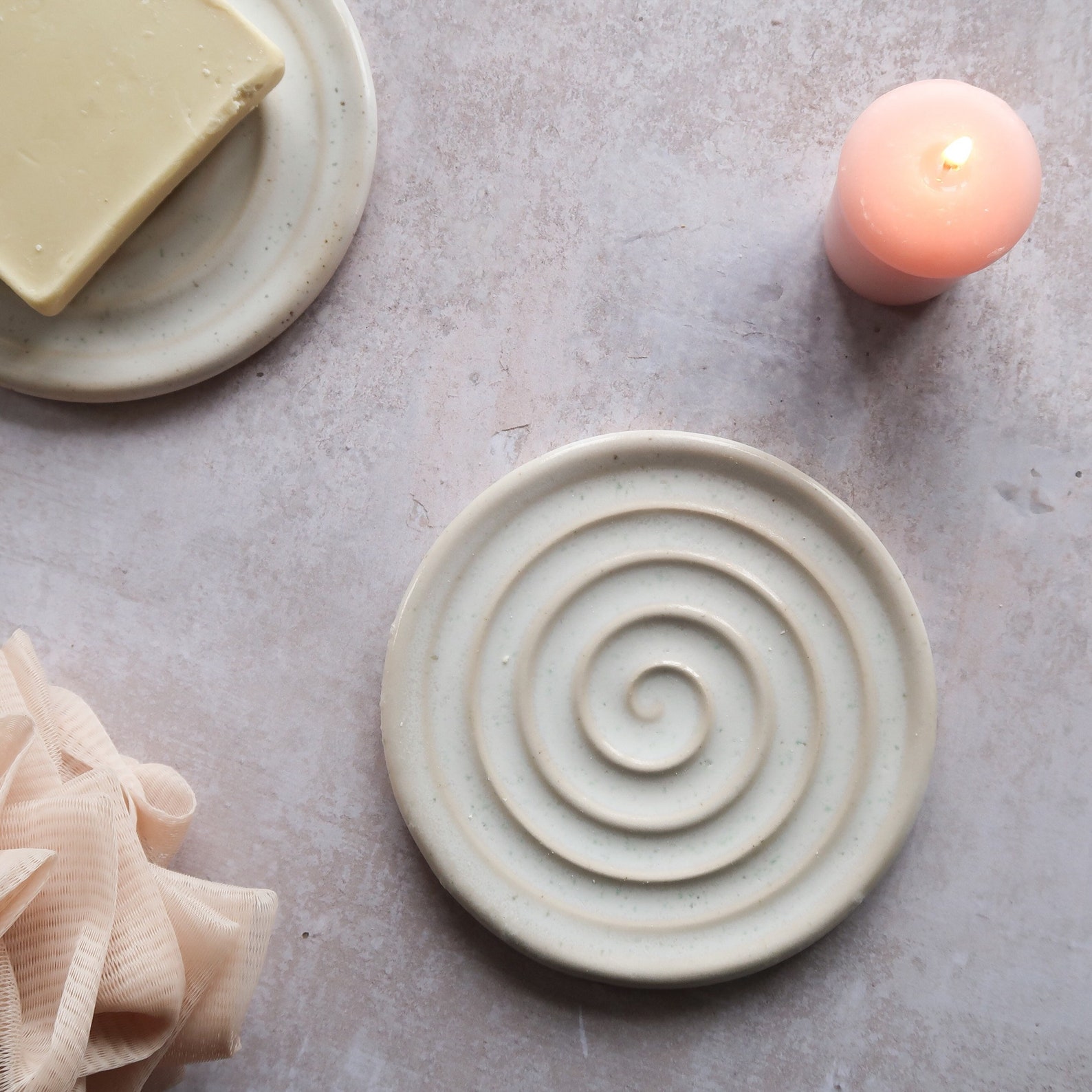 Handmade Ceramic Soap Dish Round/ Bathroom Dish / Sink Etsy UK