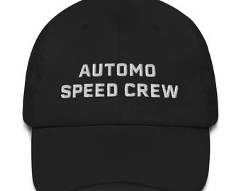 Gorra Automo Speed Crew negra