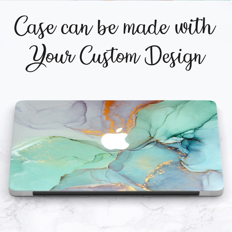 Light Green Marble Macbook Case Turquoise Macbook Pro 13 Case Etsy