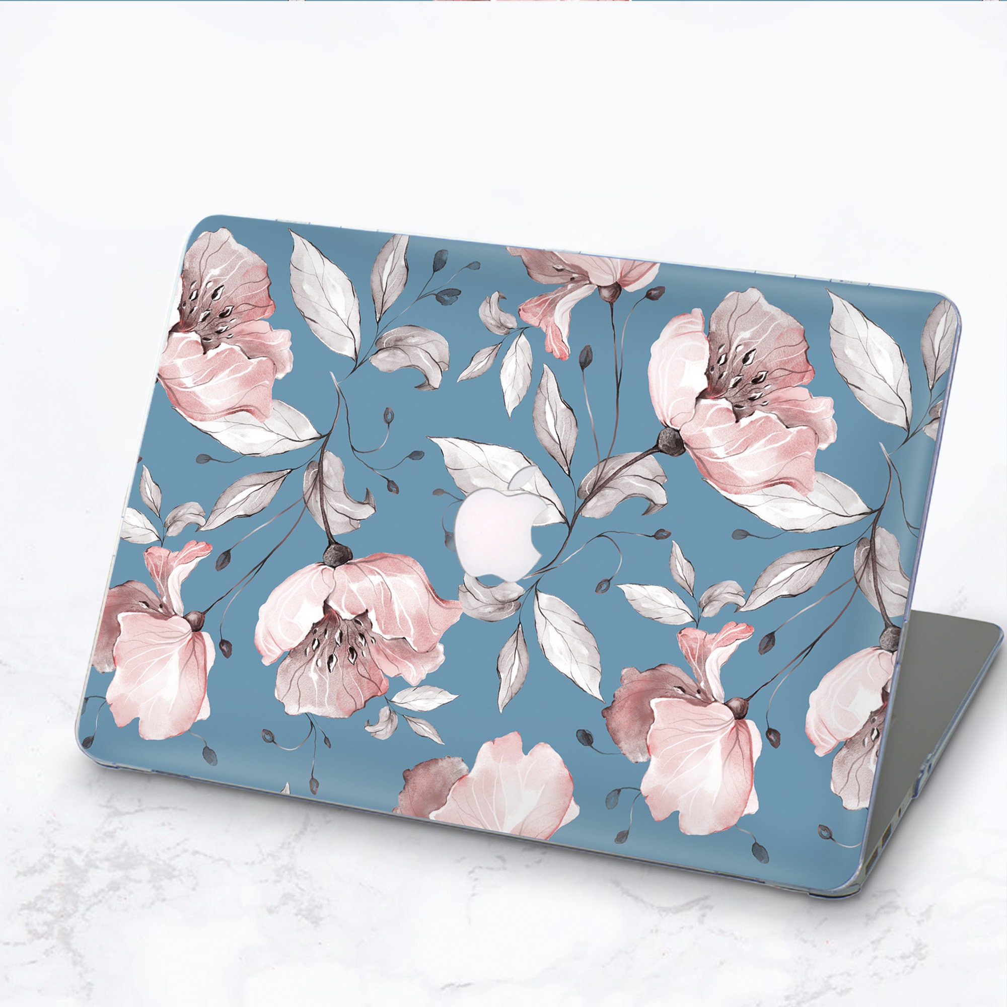 Pink floral MacBook Air case for MacBook Pro 13 inch Etsy