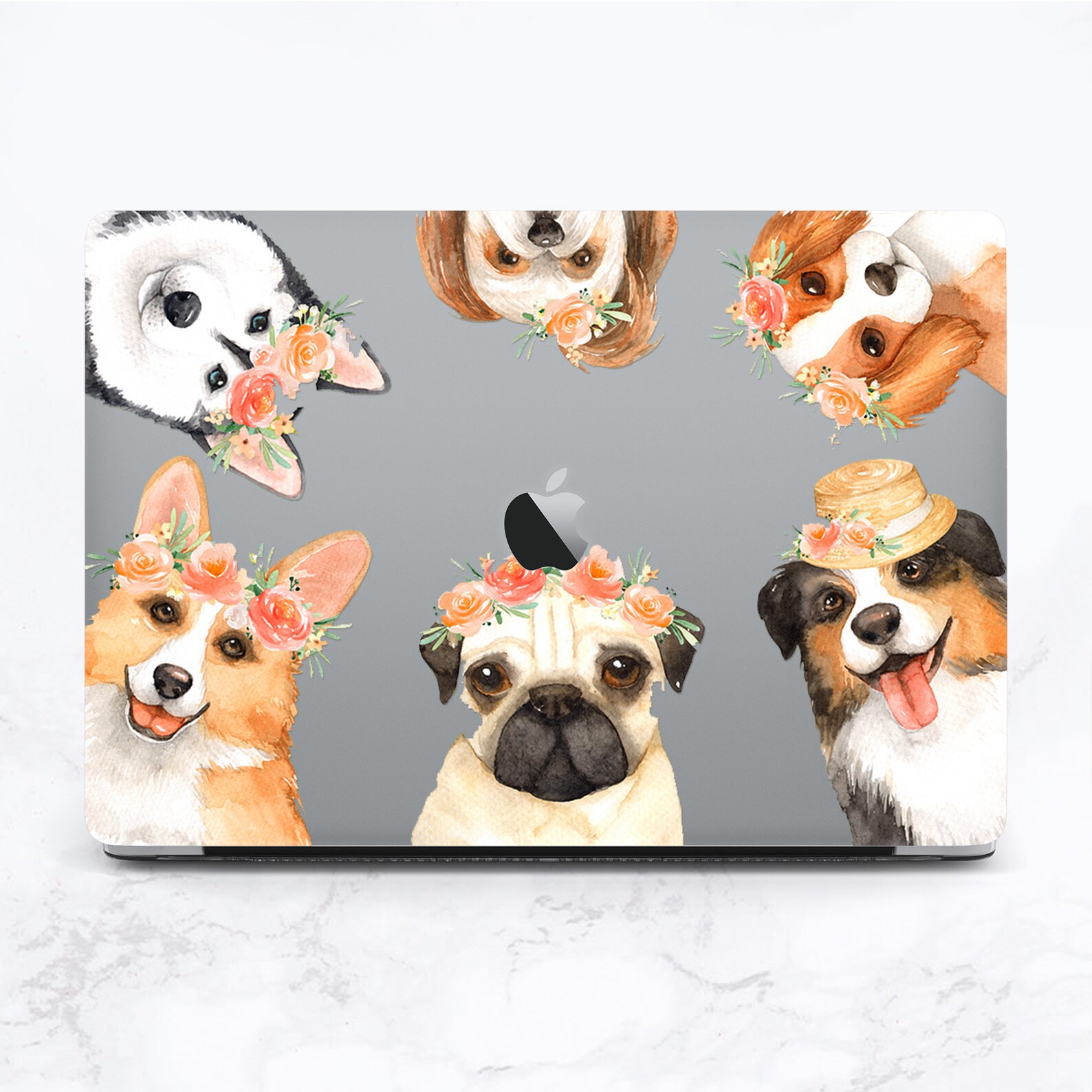 Dog MacBook Case Animal Cute Dogs MacBook Air 13 case MacBook Etsy