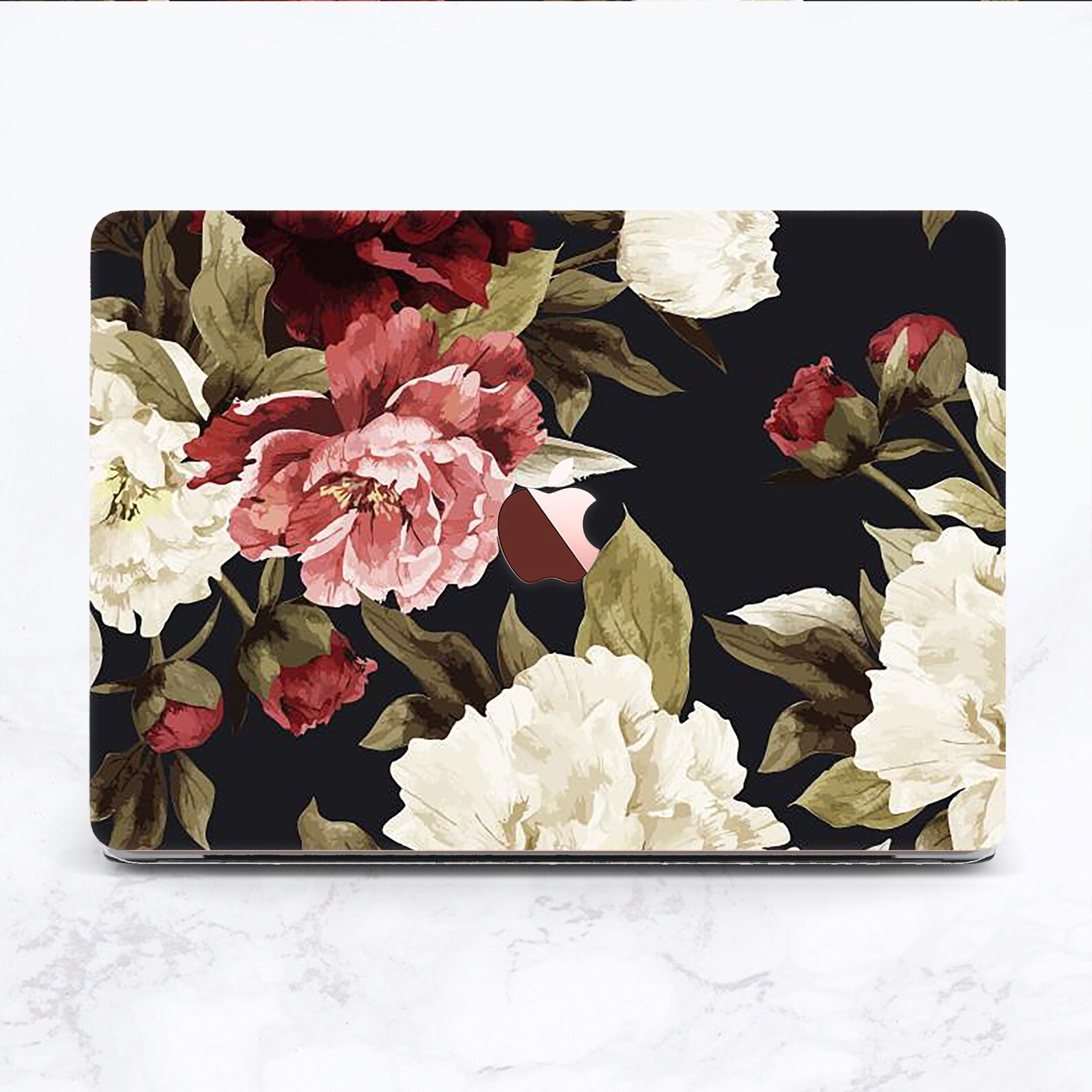 Peony Macbook Air 13 Case Floral MacBook Pro 2021 Case Peonies Etsy