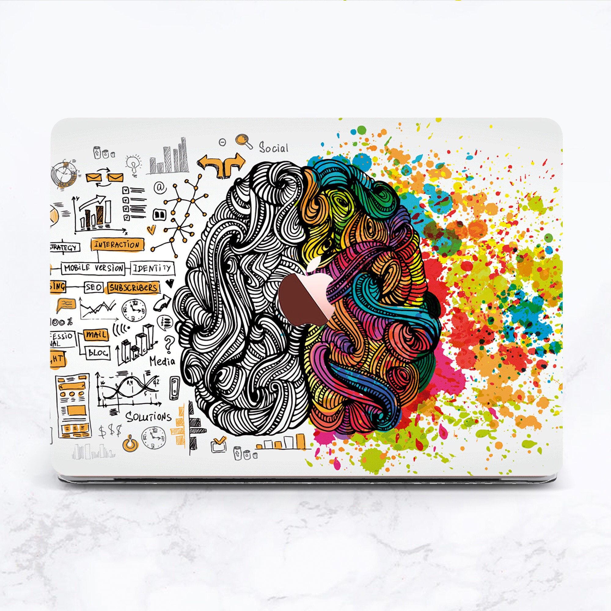 brain macbook case