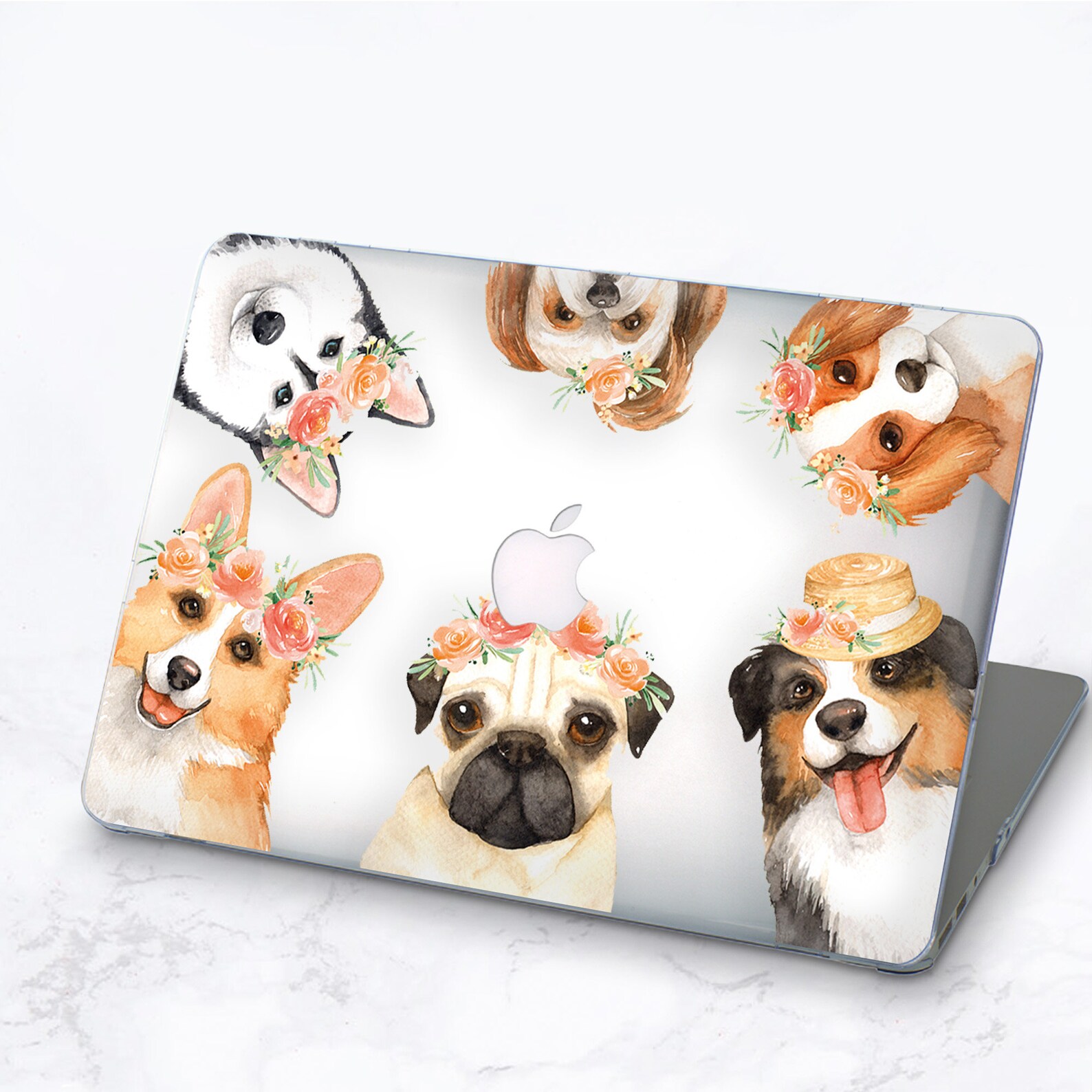 Dog MacBook Case Animal Cute Dogs MacBook Air 13 case MacBook Etsy