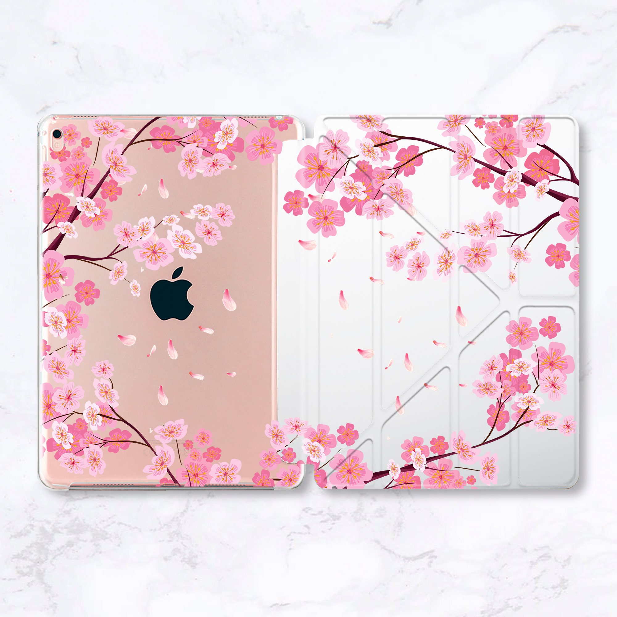 Astrolabium Bij elkaar passen barst Cherry Blossom iPad Case Sakura iPad Air 4 case Roze bloem | Etsy België