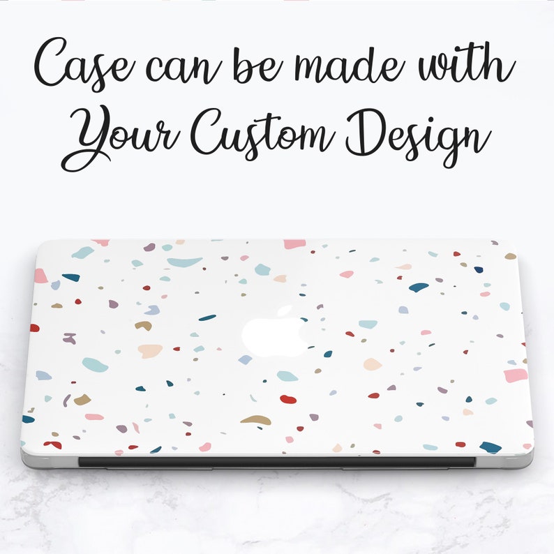 White Terrazzo Macbook Pro 13 case Marble MacBook Case White Macbook Air 13 case terrazzo macbook pro 15 in Retina Mac book 15 cases marble