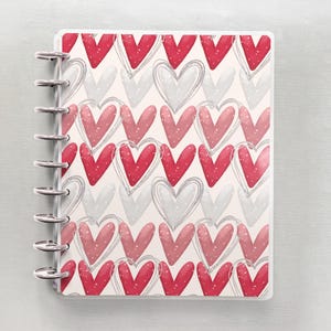 Valentines Day Planner Covers: Double-Sided Laminated Cover, Fits HP Mini, Classic, Big, Half Letter