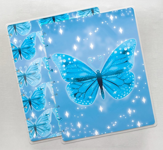 Butterfly Planner Cover | fits HP Mini, HP Classic, HP Big, and Half Letter aka Junior Sized Discbound Planner Covers