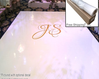 Wedding Dance Floor Pro Vinyl Wrap Gloss White