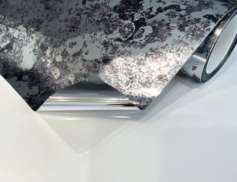 Antique Vintage Mirror Peel and Stick Selfadhesive Decorative Etsy