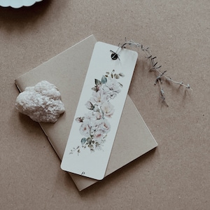 Lettura artigianale / Unikat / Lettura vintage con motivo floreale / Geschenk für Bücherfreunde