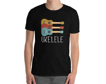 Ukelele music lover Vintage musician gift - Unisex T-Shirt