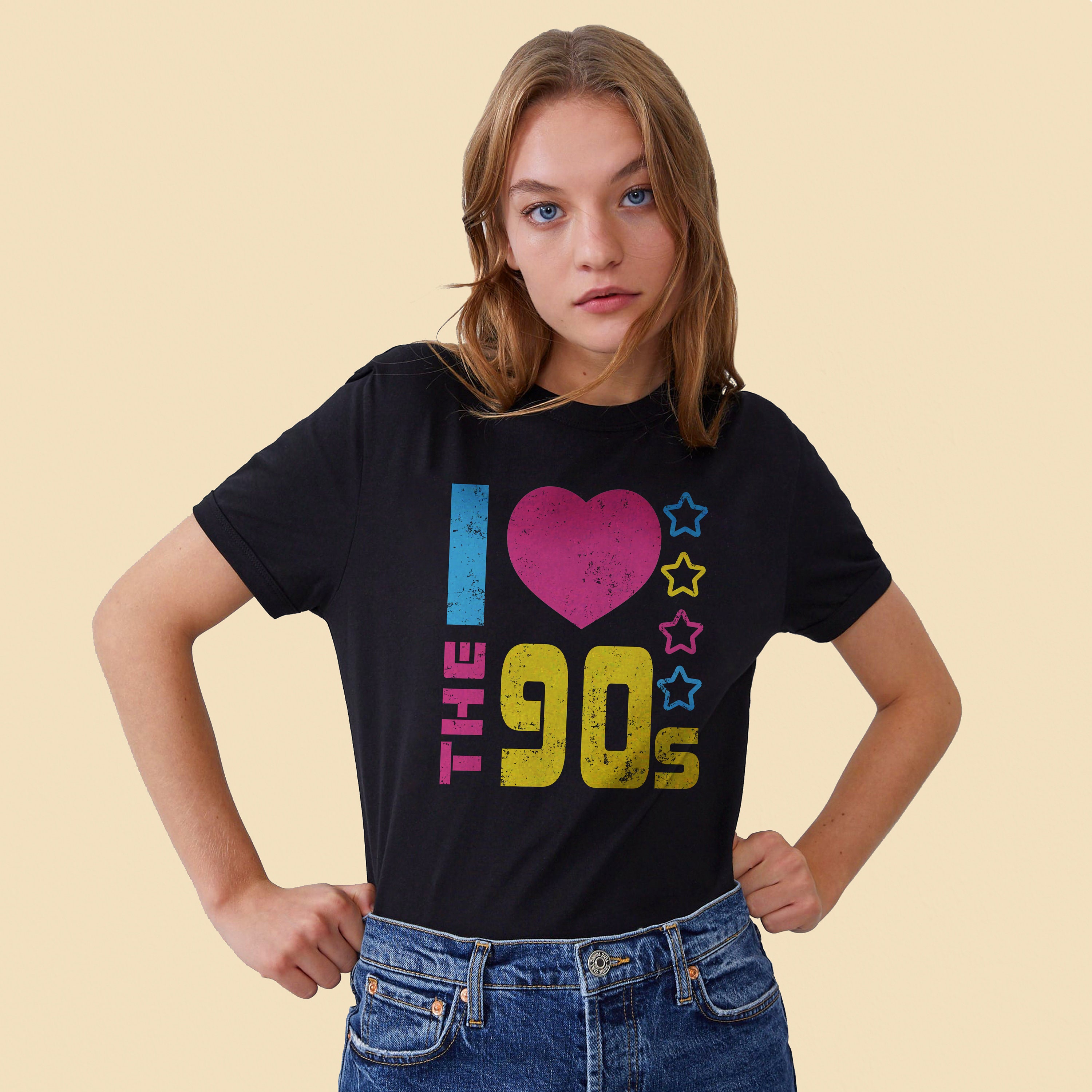 90s themed t shirts