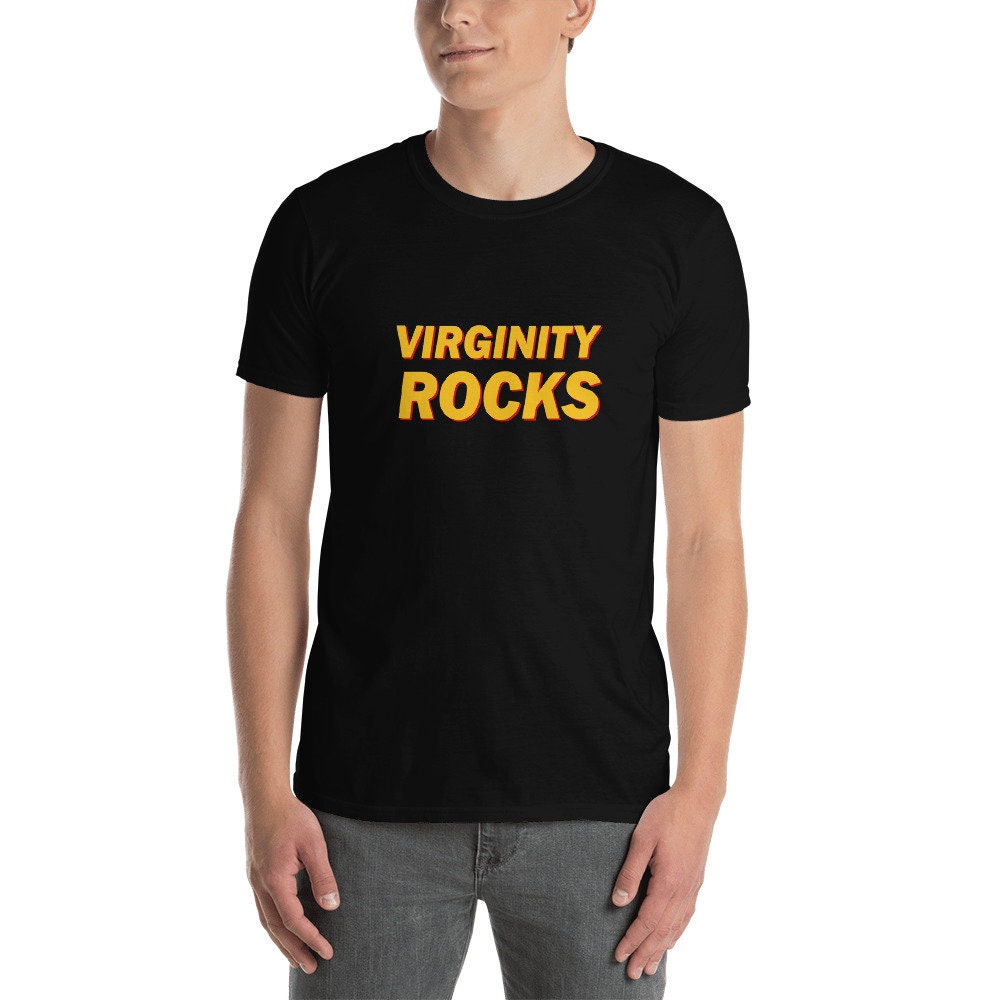 whats the meaning behind the virginity rocks shirt