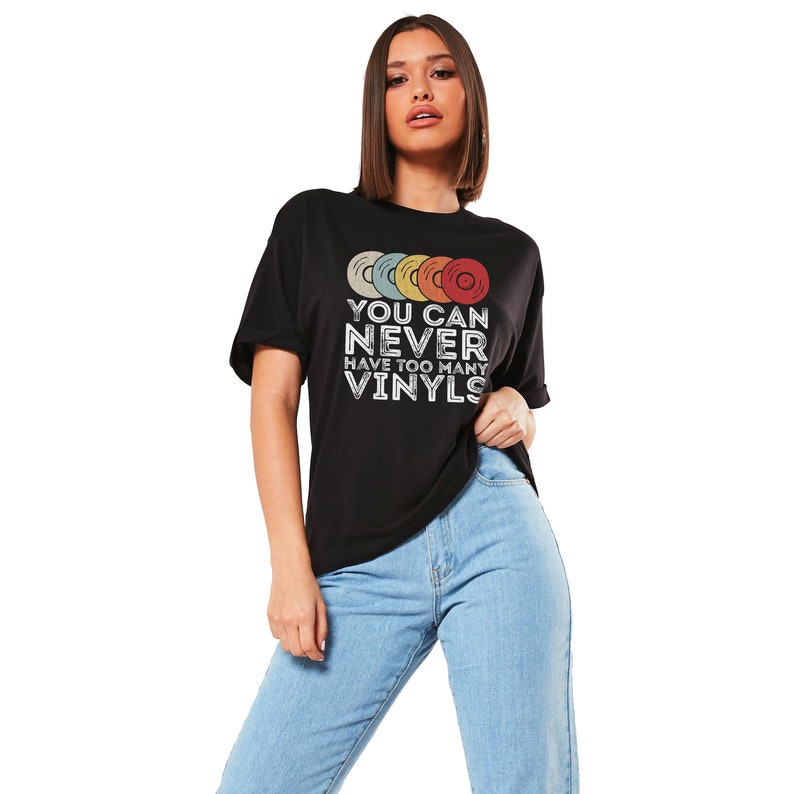 Retro Vinyl LP Record Vintage Vinyls Gift Short-sleeve - Etsy