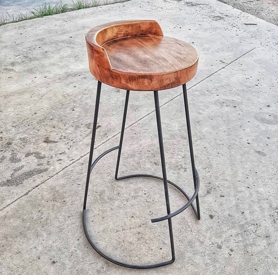 Taburetes de bar / mostrador / altura de la silla / madera alta / madera  moderna / metal pub / taburete de