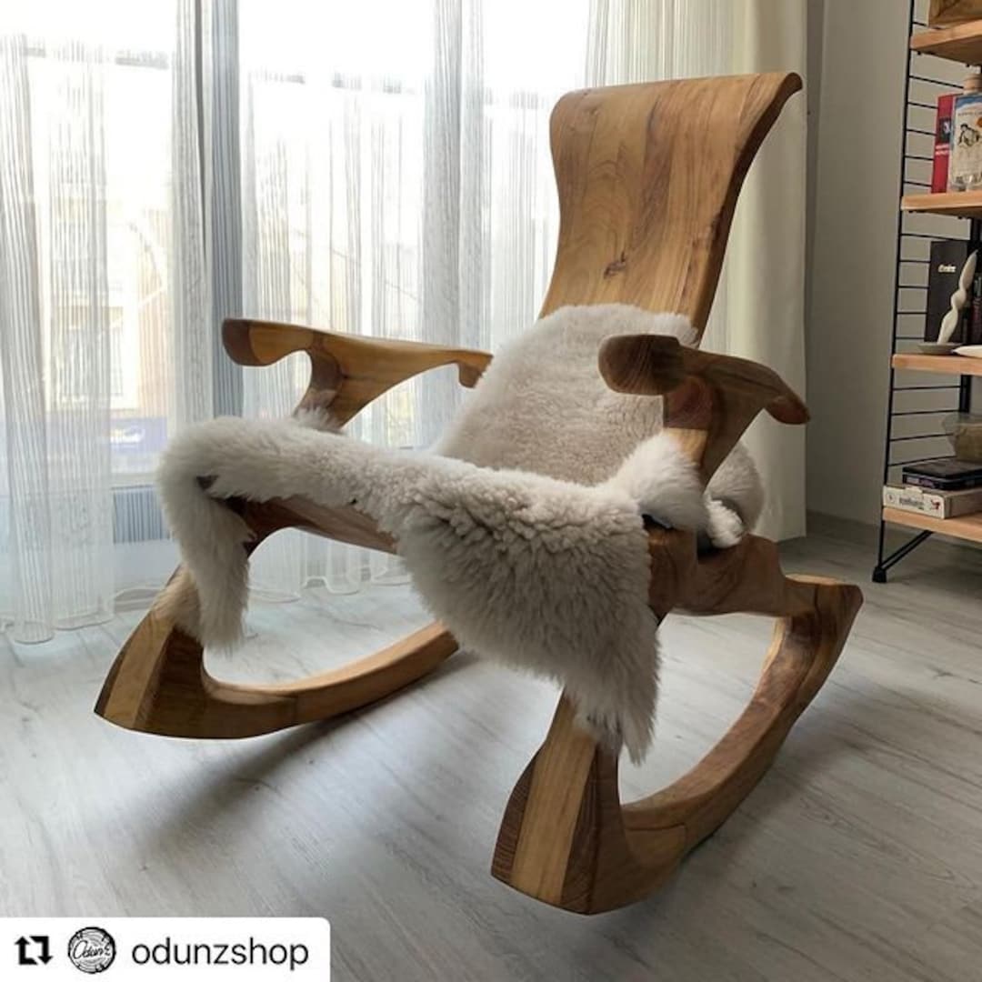 Wood rocker chair hotsell