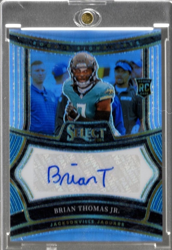 THOMAS O'MARREY選手カード Brian Thomas Jr. 2024 Select #143 Premier Level Tie-Dye /25 Price