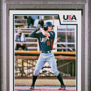 Graded 2019 Panini Stars & Stripes USA Dylan Crews #36 Rookie RC Baseball Card PSA 10 Gem Mint