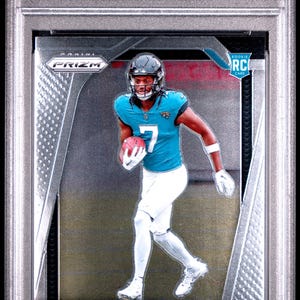 Graded 2024 Panini Prizm Brian Thomas Jr #314 Rookie RC Football Card PSA 10 Gem Mint