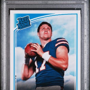 Graded 2018 Panini Donruss Josh Allen #304 Rookie RC Football Card PSA 10 Gem Mint
