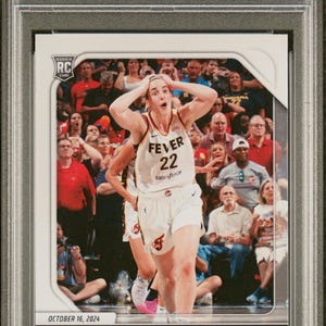 Graded 2024 Panini Instant WNBA Caitlin Clark #268 Rookie RC Basketball Card PSA 10 Gem Mint