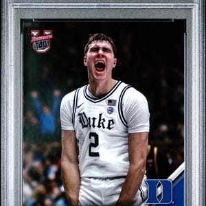 Graded 2024 Topps Bowman U Now Cooper Flagg #44 Rookie RC Basketball Card PSA 10 Gem Mint