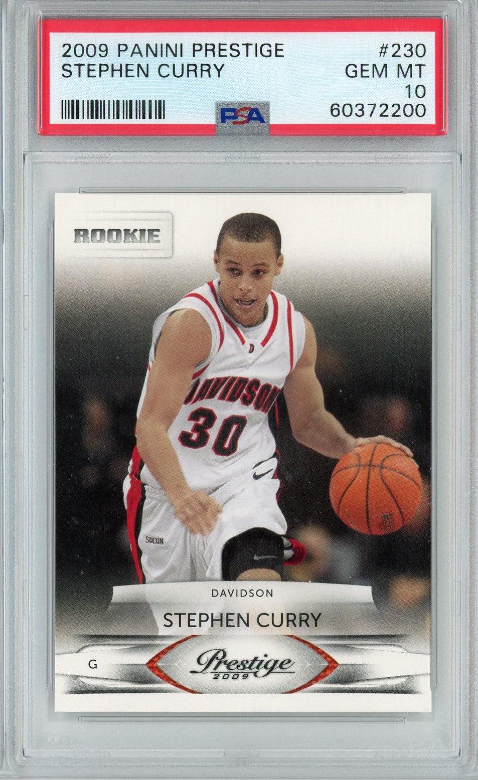 Steph Curry Psa 10 Cards - Etsy