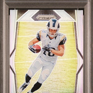 Graded 2017 Panini Prizm Cooper Kupp #203 Prizm Rookie RC Football Card PSA 10 Gem Mint