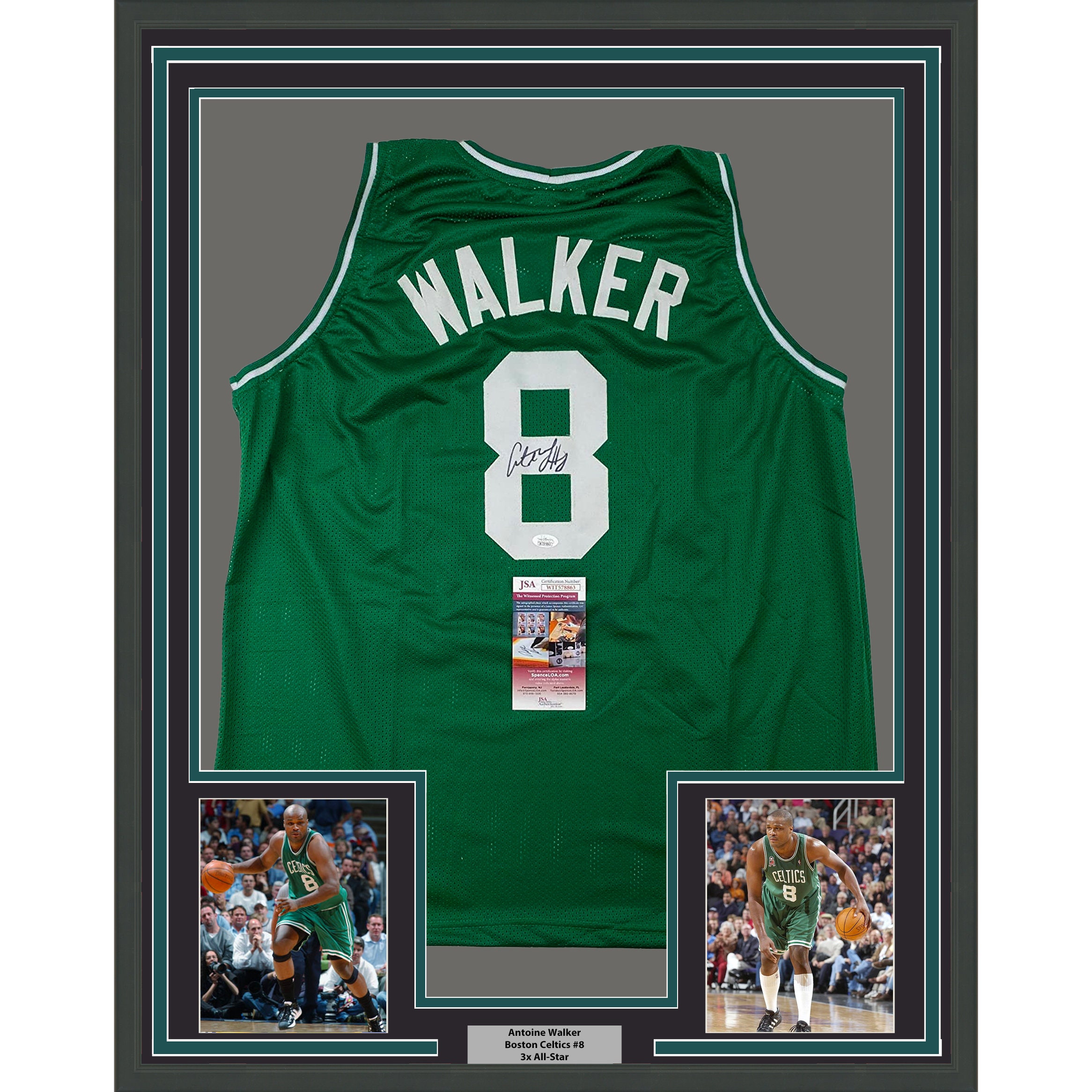 Vintage Antoine Walker Celtics Jersey -  Finland